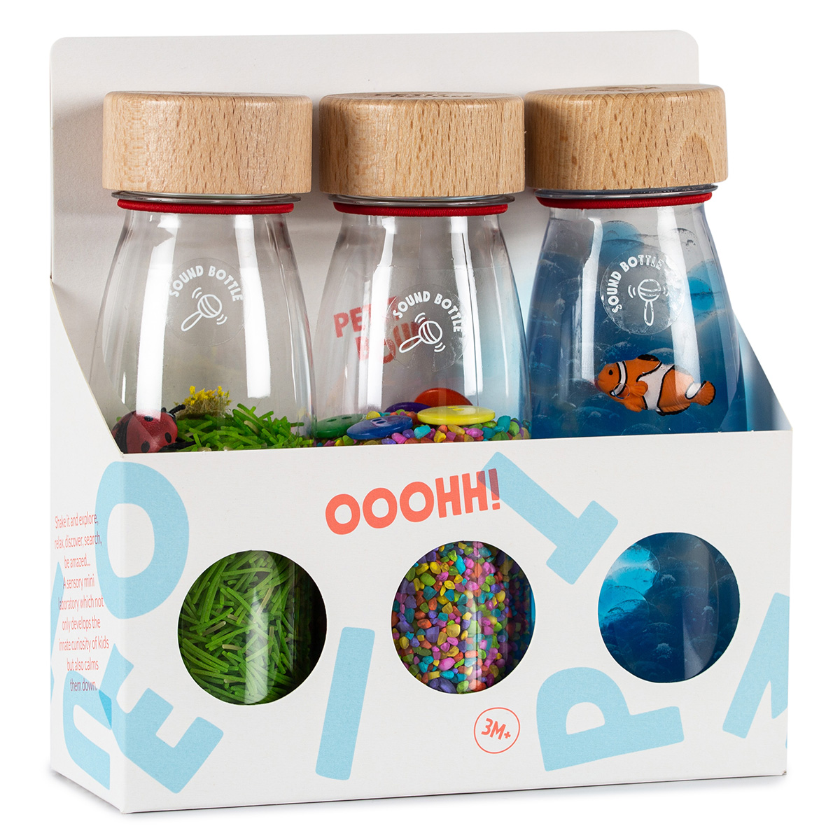 Petit Boum - Pack Eco 3 bouteilles - Les P'tits Tou - Concept Store Parents  Enfant
