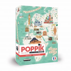 Poppik - Puzzle Tour du Monde