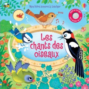 Livre - Mon livre sonore à toucher - Les Oiseaux