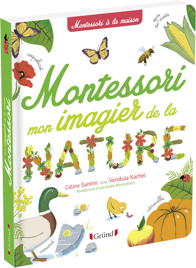 Livre - Mon imagier de la nature Montessori