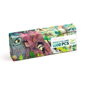 Djeco - Puzzle gallery - Owls and Birds - 1000 pièces