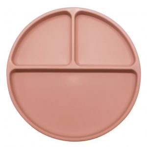 Loo Up - Assiette compartiments silicone - Pêche