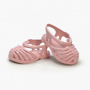 Minikane - Sandales de plage “Sun” pour poupée Gordis rose guimauve