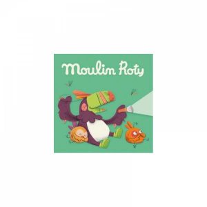 Moulin Roty - Boîte de 3 disques pour lampe à histoires - Jungle