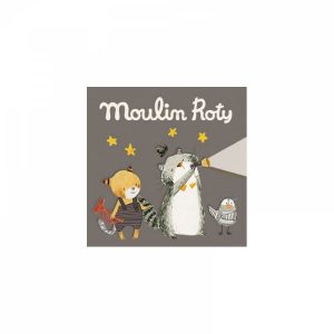 Moulin Roty - Boîte de 3 disques pour lampe à histoires - Moustaches