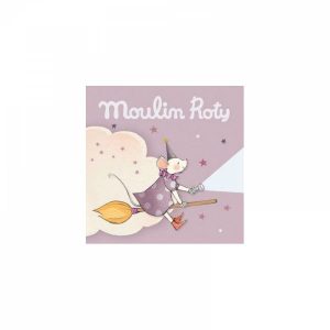 Moulin Roty - Boîte de 3 disques pour lampe à histoires - Rose