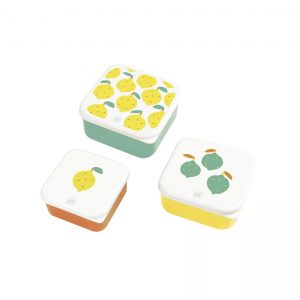 Petit Jour - SET DE 3 LUNCH BOX Citrons