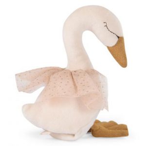 Moulin Roty - Peluche musicale cygne - La petite école de danse