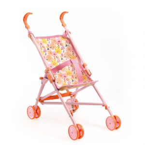 Djeco - Poussette Flowers - 54 cm
