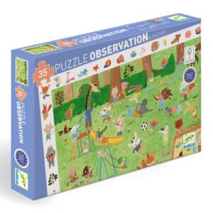 Djeco - Le square des petits amis - 35 pcs