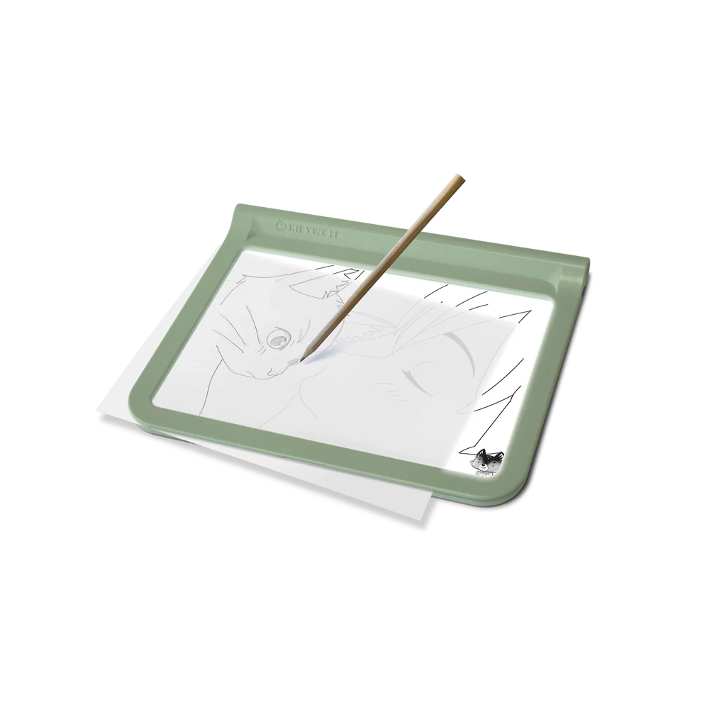 Kidywolf - KIDYDRAW-PRO - Tablette lumineuse verte