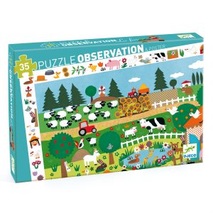 Djeco - Puzzle observation - La Ferme