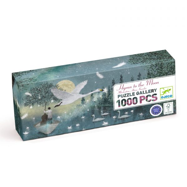 Djeco - Puzzle Gallery - Hymn to the Moon - 1000 pcs