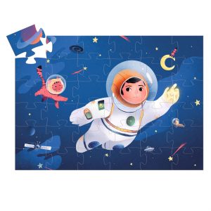 Djeco - Puzzle - Un astronaute dans la lune - 36 pcs