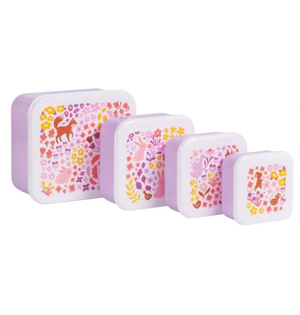 A Little Lovely Company - Boite à collation - Flower garden
