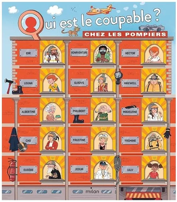 Milan - Qui est le coupable ? - Chez les pompiers
