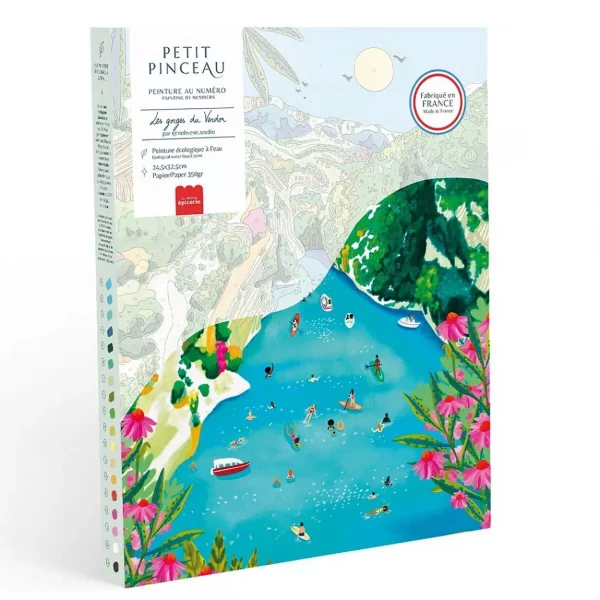 Petit Pinceau - Peinture au numéro - Les Gorges du Verdon