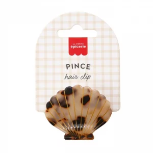 Pince à cheveux Coquillage - Écaille