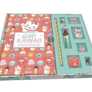 Auzou - Mon carnet secret Kawaii coffret
