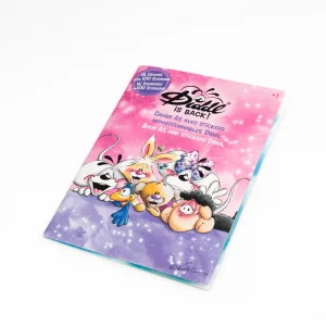 Diddl - Cahier avec stickers repositionnables A5