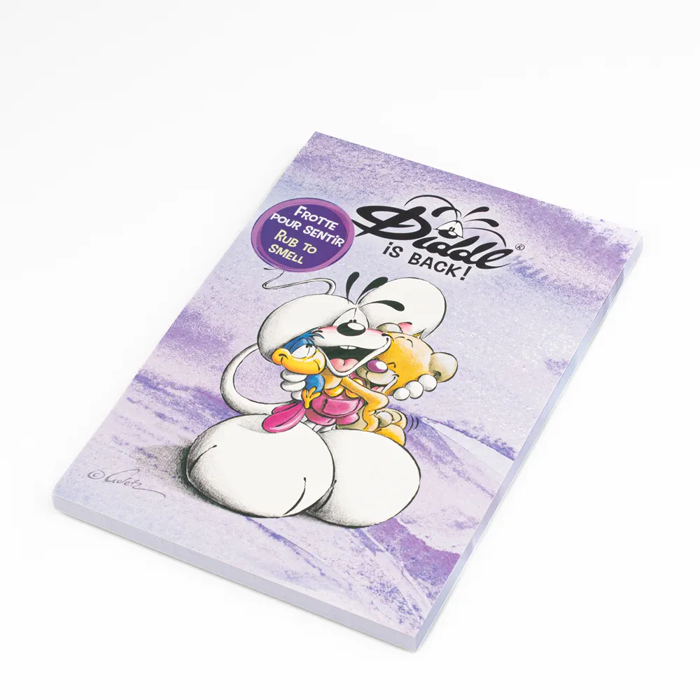 Diddl - Bloc parfumé A5 Violet