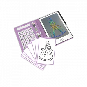 Kidywolf - KIDYDRAW-MINI - Tablette à dessin - Rose Princesses