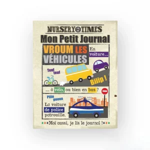 Mon petit journal - Vroum les véhicules