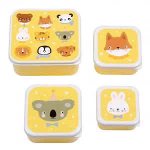 A Little Lovely Company - Boite à collation Animal Friends