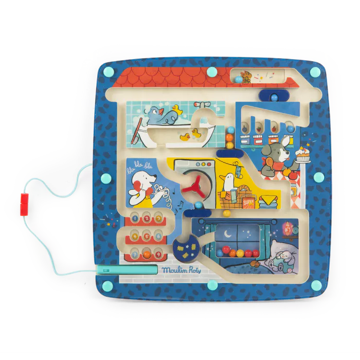 Moulin Roty - Labyrinthe magnétique Puce & Pilou