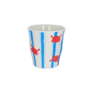 Le Petit Souk - Petit verre en mélamine Crabe