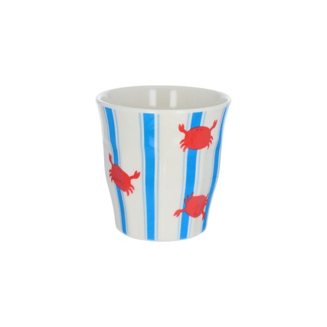 Le Petit Souk - Petit verre en mélamine Crabe